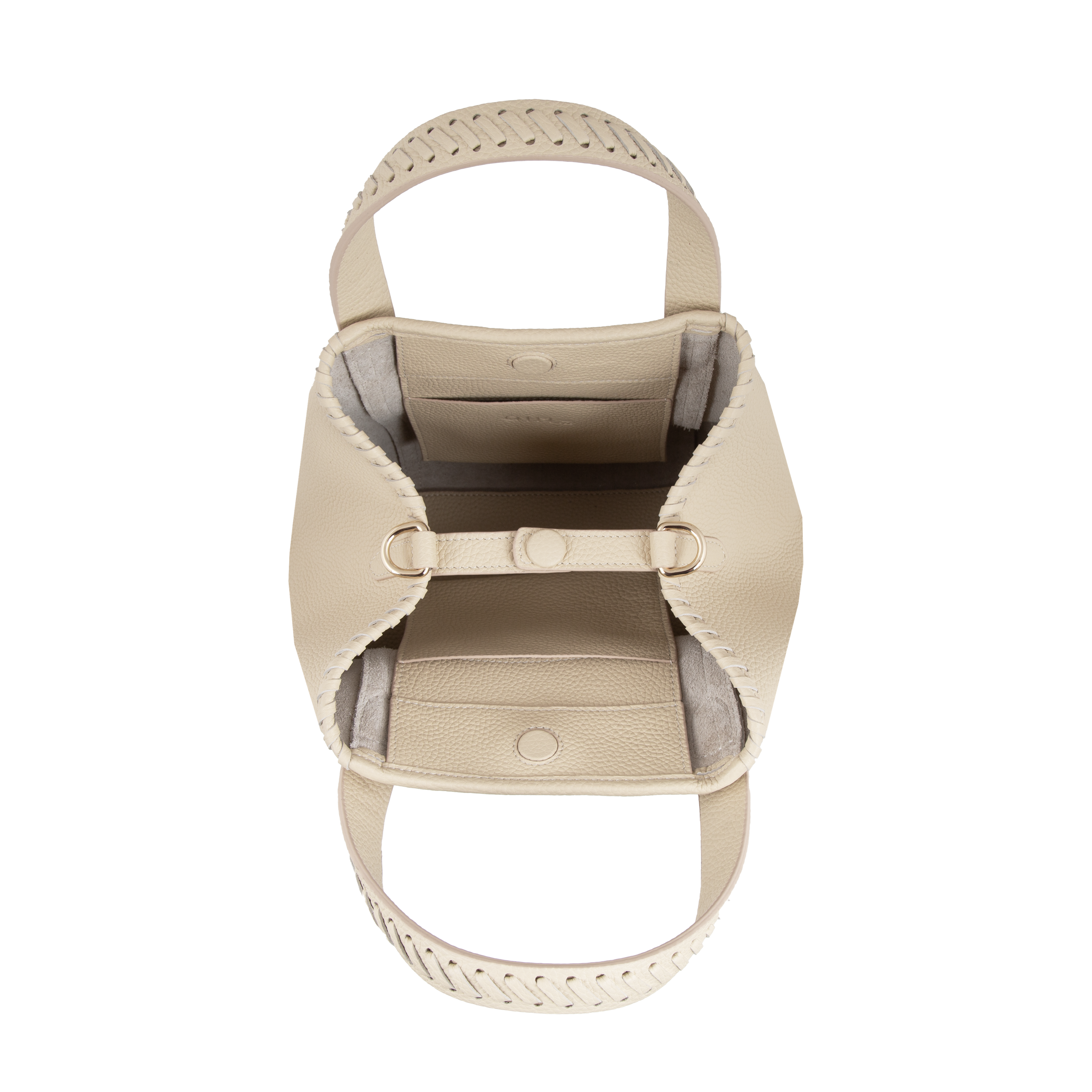 Sostén Micro Hemithea trenzado - Vainilla