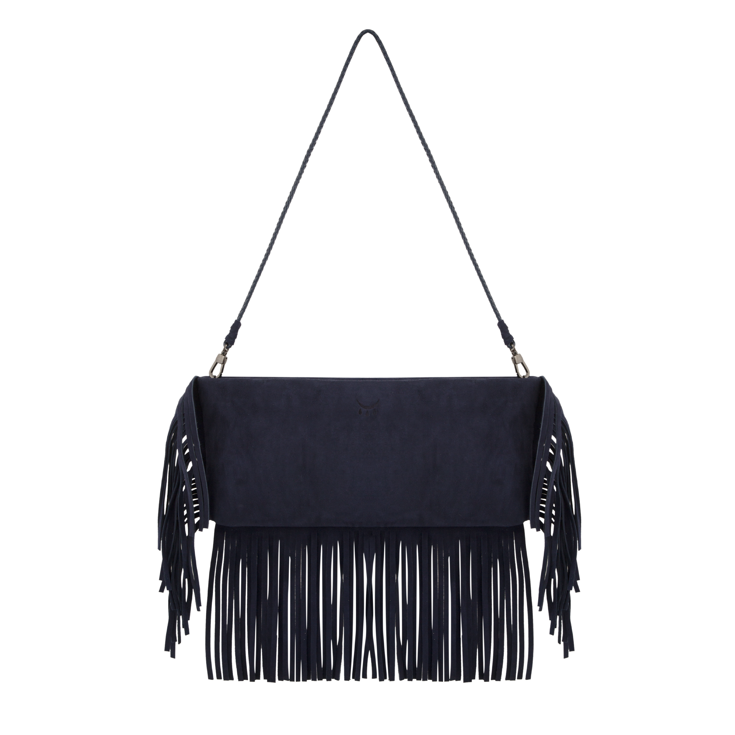 HERA - FLECOS DE ANTE AZUL MARINO