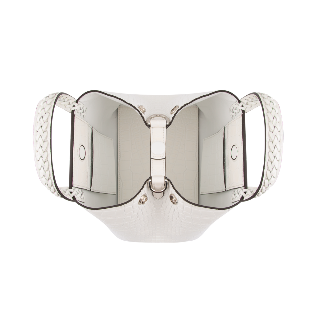 Mini Hemithea - White Croco