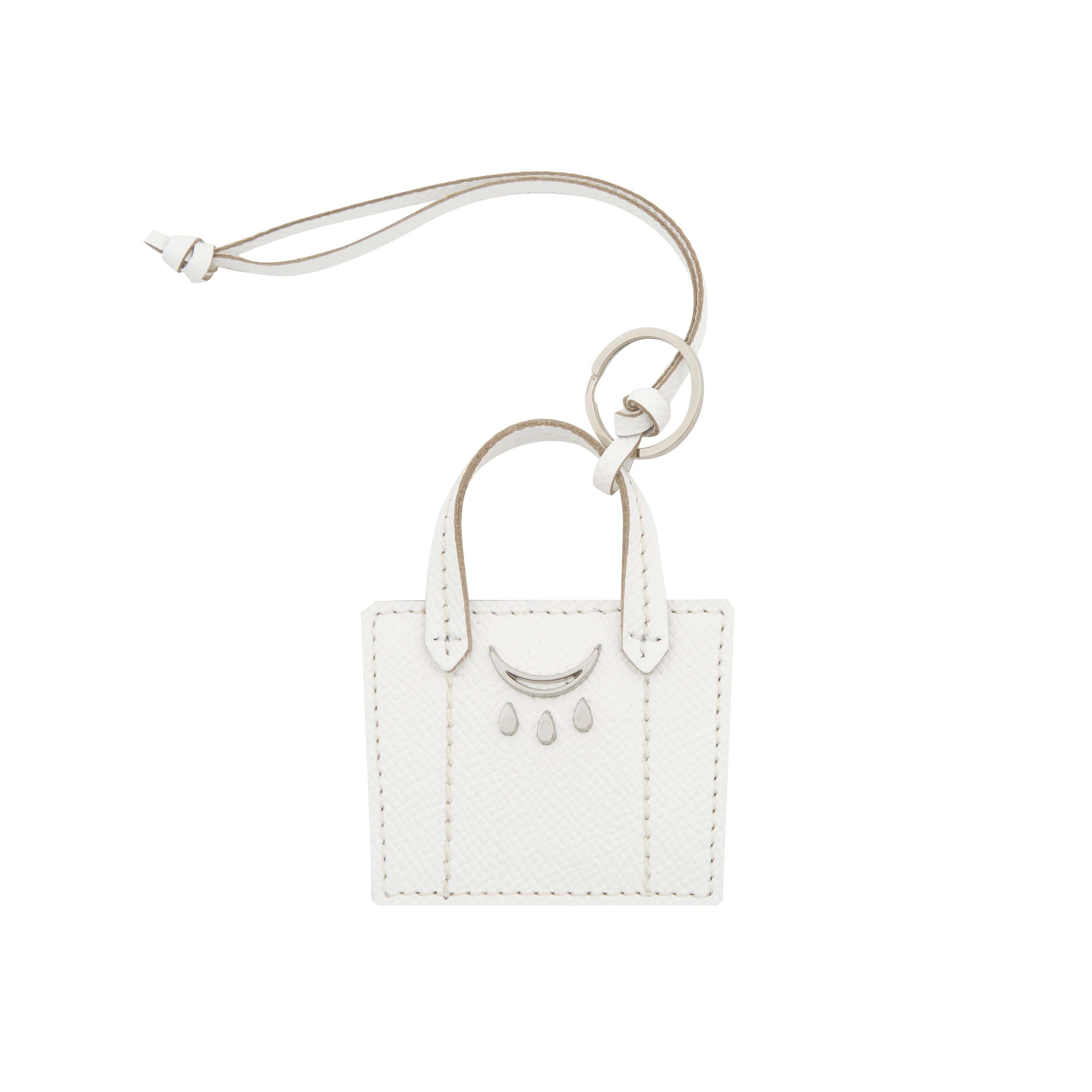 QIMU Colgante de bolso - Blanco