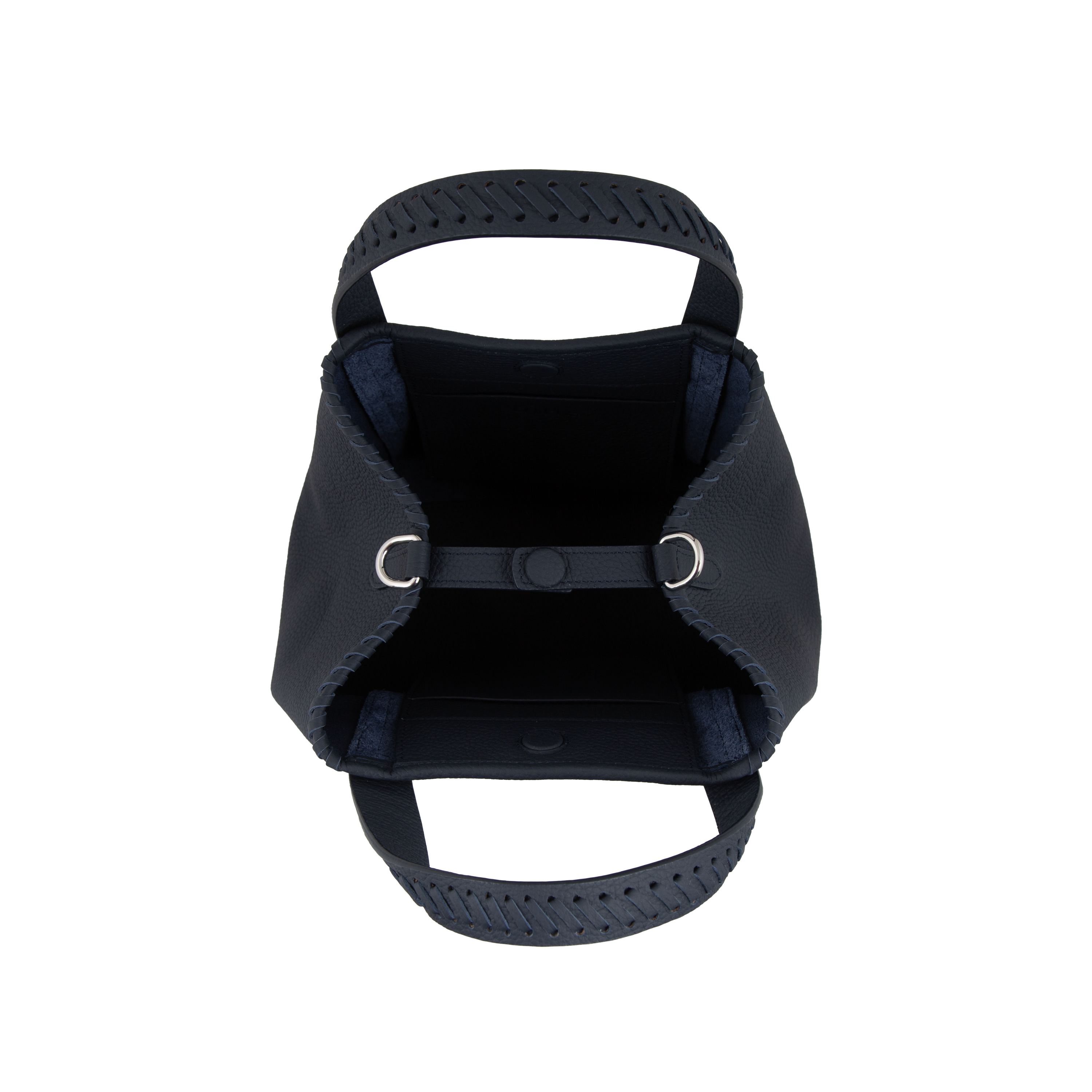 Micro Hemithea trenzado - Azul marino