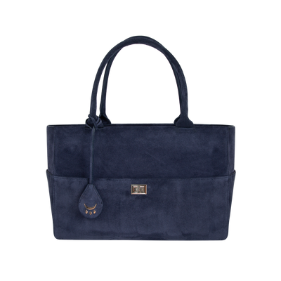 Diana - Navy Suede