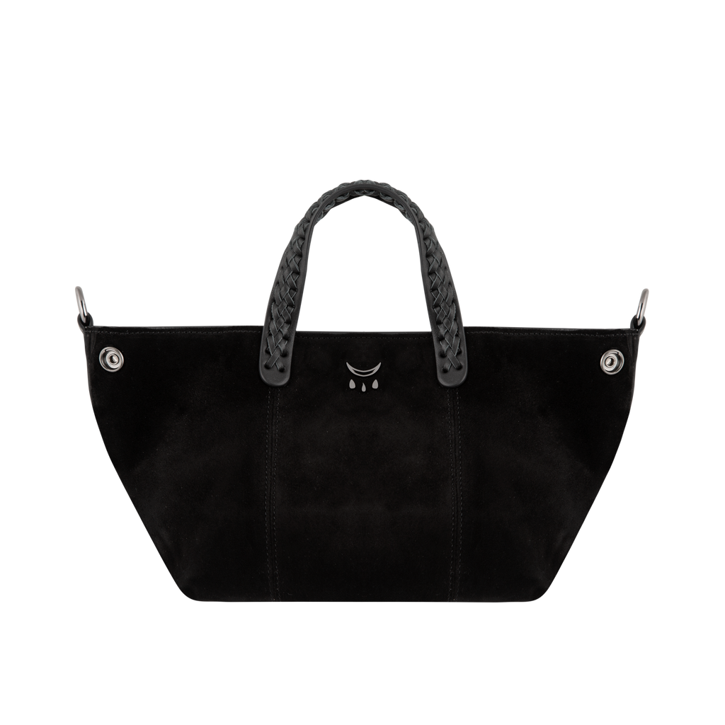 Mini Hemithea - Black Suede