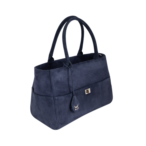 Diana - Navy Suede
