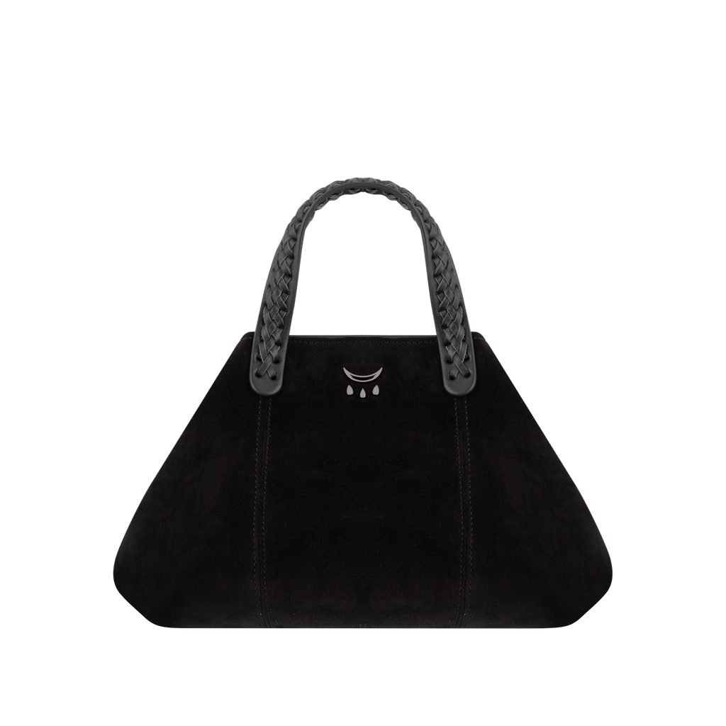 Mini Hemithea - Black Suede