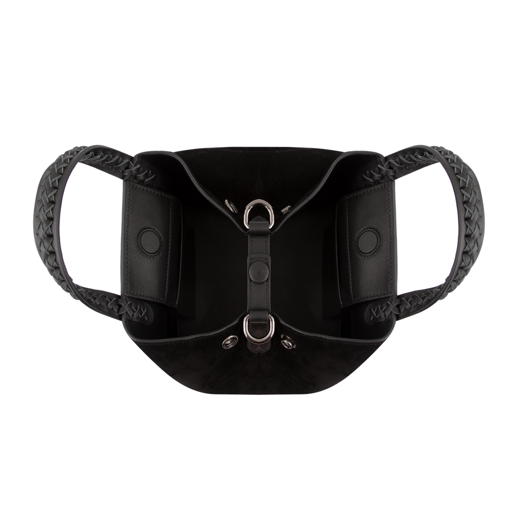 Mini Hemithea - Black Suede