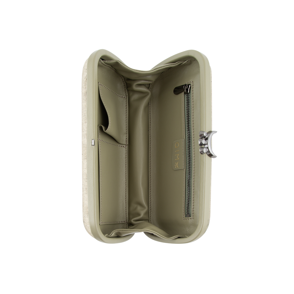 CLEA Minaudiere Clutch - Salvia