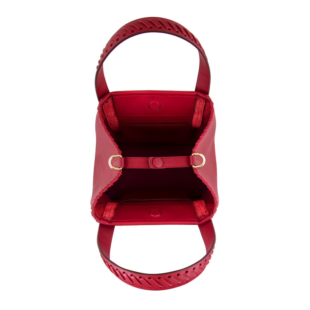 Micro Hemithea trenzado - Rojo Imperial