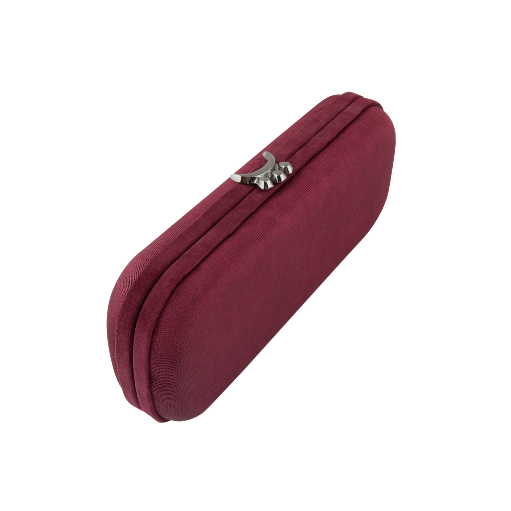 CLEA Minaudiere Clutch - Ruby