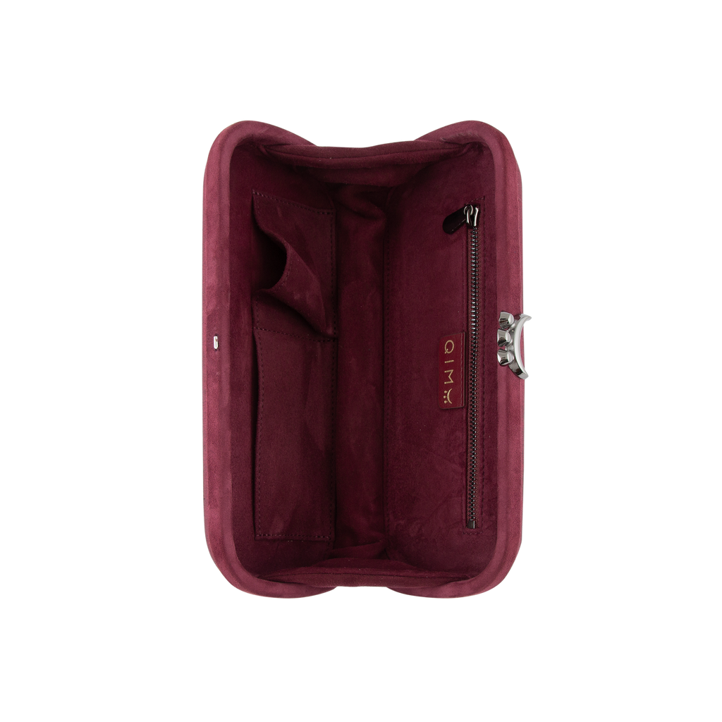 CLEA Minaudiere Clutch - Ruby