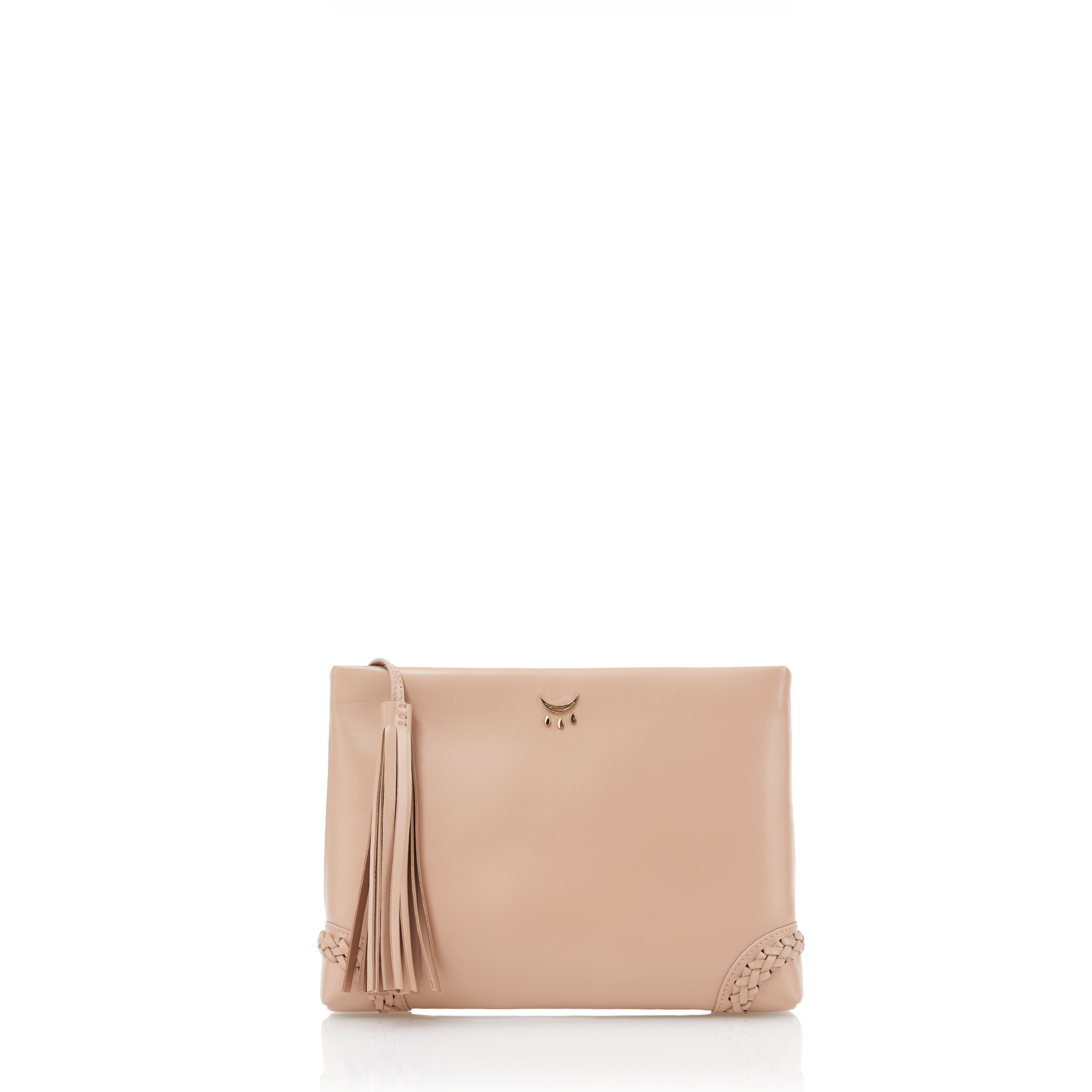 Agate Clutch - Nude