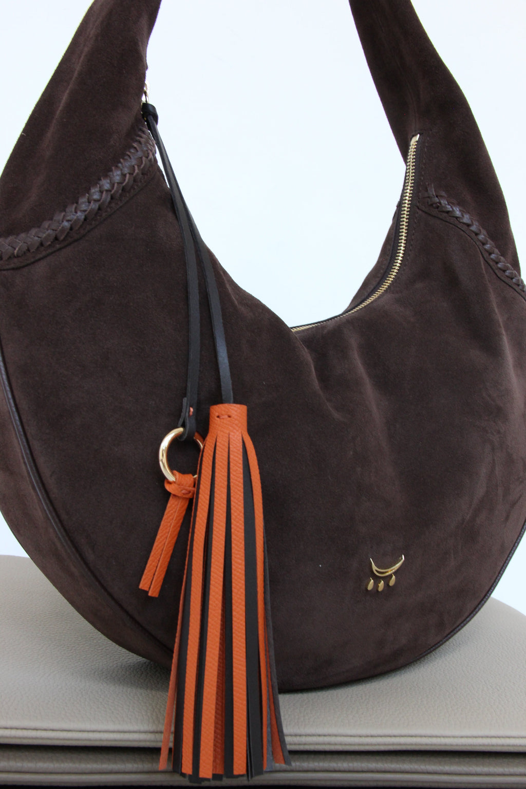 Freya Maxi - Bitter Brown Suede