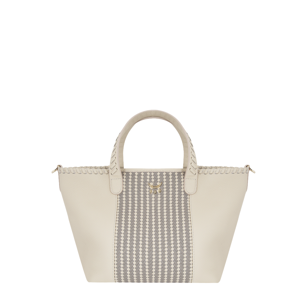 Sostén Micro Hemithea trenzado - Vainilla