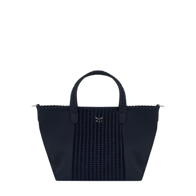 Micro Hemithea trenzado - Azul marino