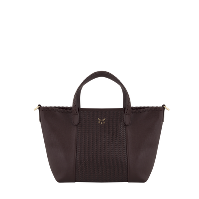 Sujetador Micro Hemithea Trenzado - Marrón Amargo