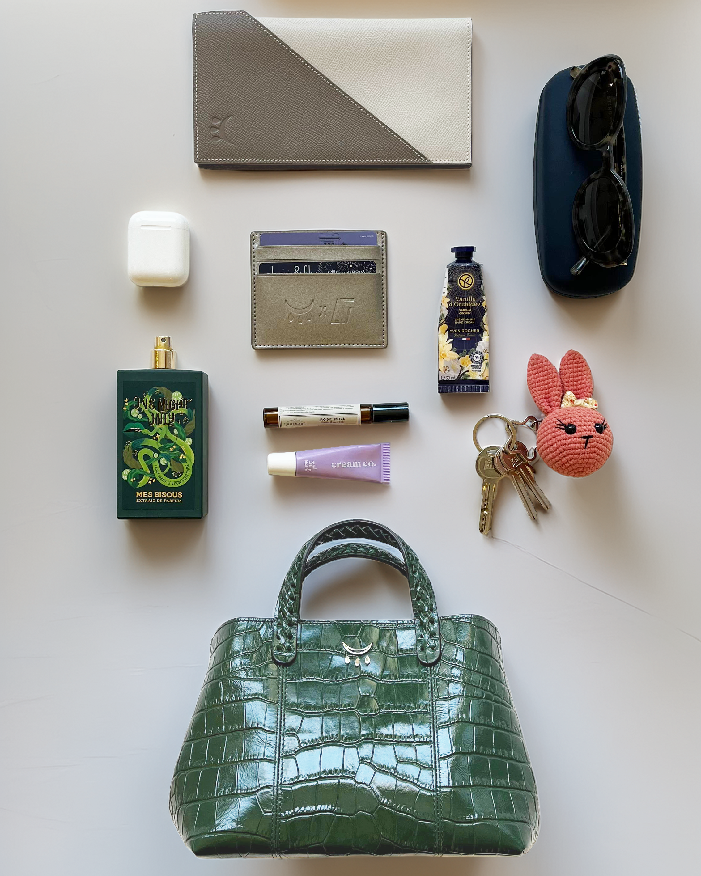 Mini Hemithea - Green Croco